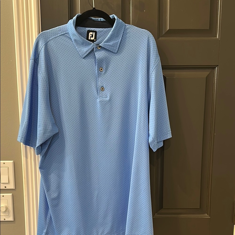 FootJoy Men's Blue Polo Shirt